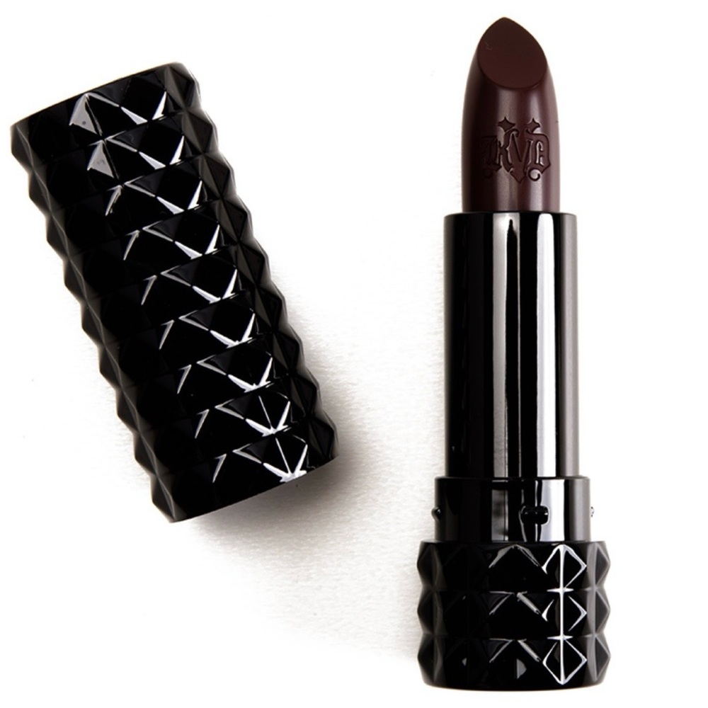 Kat Von D - Vampira Studded Kiss Creme Lipstick  Full Size RARE - Picture 3 of 3